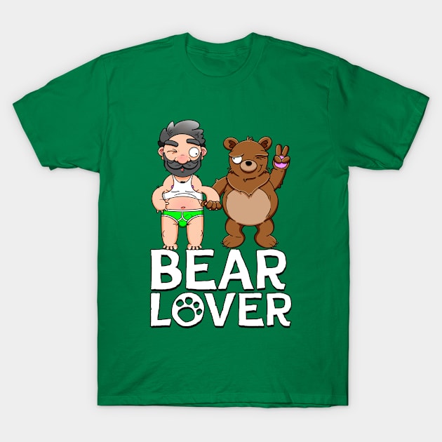 Bear Lover T-Shirt by LoveBurty